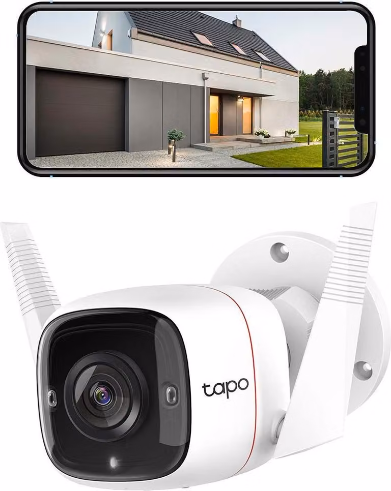Telecamera di sorveglianza Wi-Fi TP-Link Tapo C310 con visione notturna e rilevamento del movimento