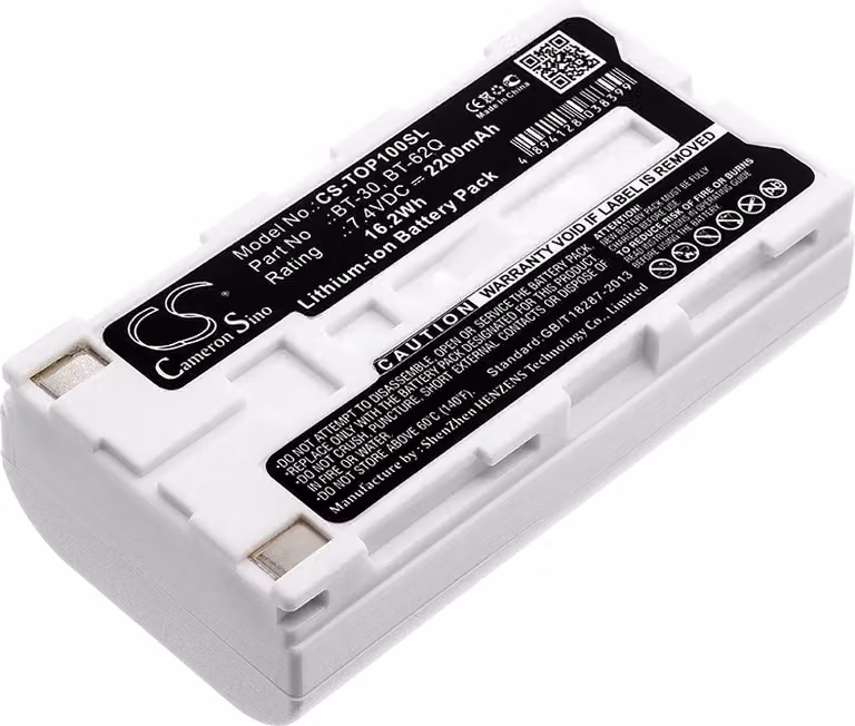 TECHTEK Batteria compatibile con [Amada Miyachii] 2M1183, MM-410A, MM-410A-00-00, per [Fuji] Electric systems, per [Topcon] FC-100, FC-120, FC-200, F