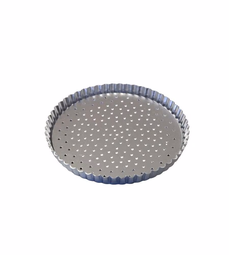 Stampo Crostata Fondo Remov.Forato Cm 24 Ottinetti