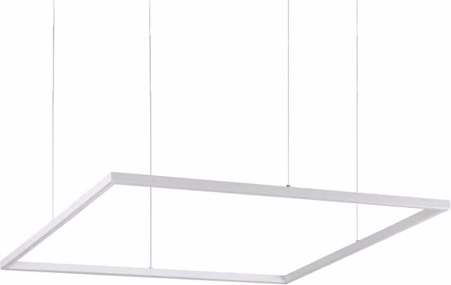 Sospensione Moderna Oracle Alluminio-Materie Plastiche Bianco Led 53W K Luce