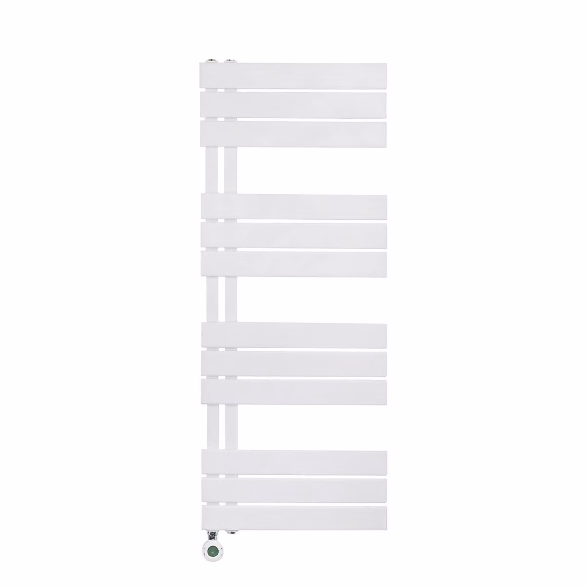 Pannello radiatore elettrico per asciugamani collegamento a sinistra bianco 1200x500 (HxL) 593W
