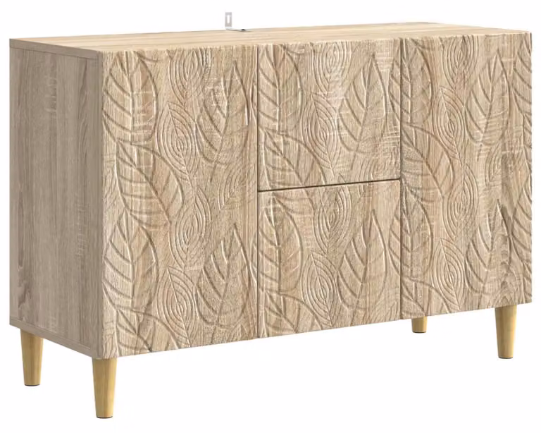 Credenza Rovere Sonoma 89 x 34,5 x 60 cm Legno ingegnerizzato
