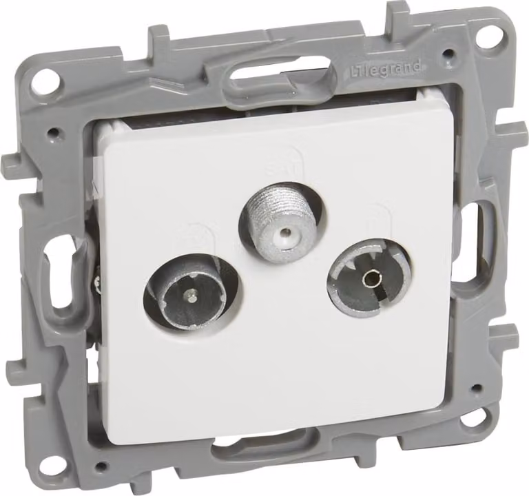 Sat Radio TV Steckdose Antennendose 1,5 dB Niloe 764563 Legrand 3502