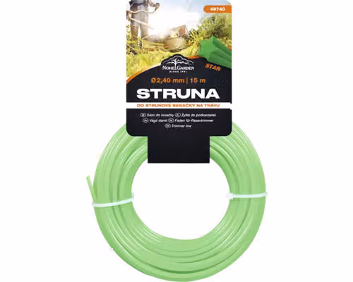 NG 2,4 mm x 15 m filo di falciatura a stella