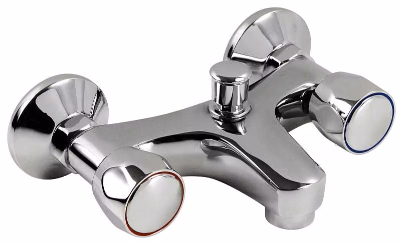 Miscelatore per vasca da bagno, 100 mm, valvola in Vetroceramica, cromo BALLETTO