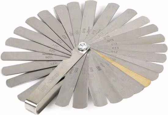 Set di misure metriche/imperiali, 32 fogli, acciaio inossidabile, zinco, doppia marcatura