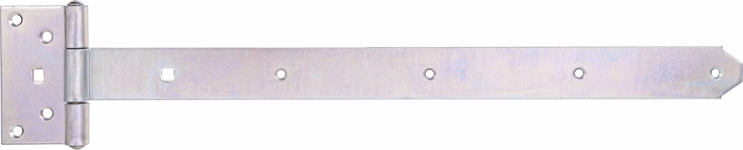 Alberts 311025, supporti per cerniere, con perno pressato, zincati a immersione, con trattamento di passivazione a spessore elevato, nastro 491 x 40 mm, cerniera 103 x 59 mm, confezione da 3 pezzi