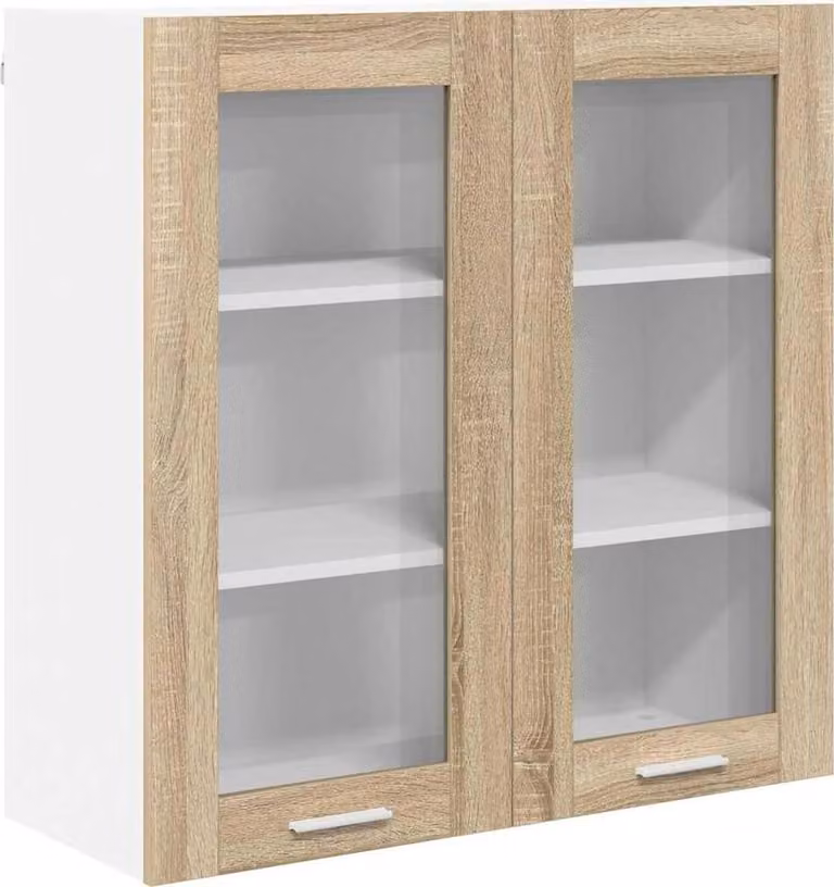 Armadio pensile Rovere Sonoma 80 x 31 x 80 cm Legno multistrato