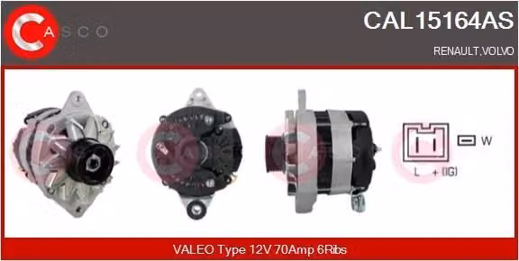 Alternatore 70A