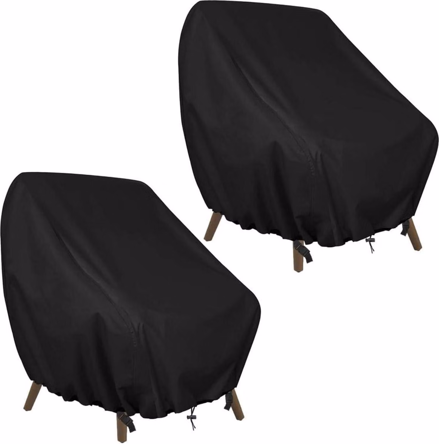 Copertura protettiva per sedie da giardino 2 pezzi 89x97x74cm in tessuto Oxford resistente alle intemperie