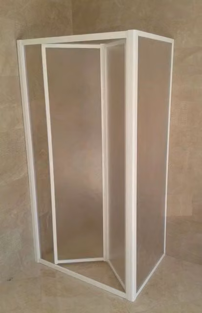 Box doccia acrilico - 2 lati, Fisso piu' Libro - Misura: 85 x 65 x h185