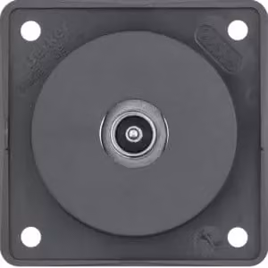 Berker 945112515 Scatola di derivazione per antenna TV, antracite, opaca, con inserti Integro