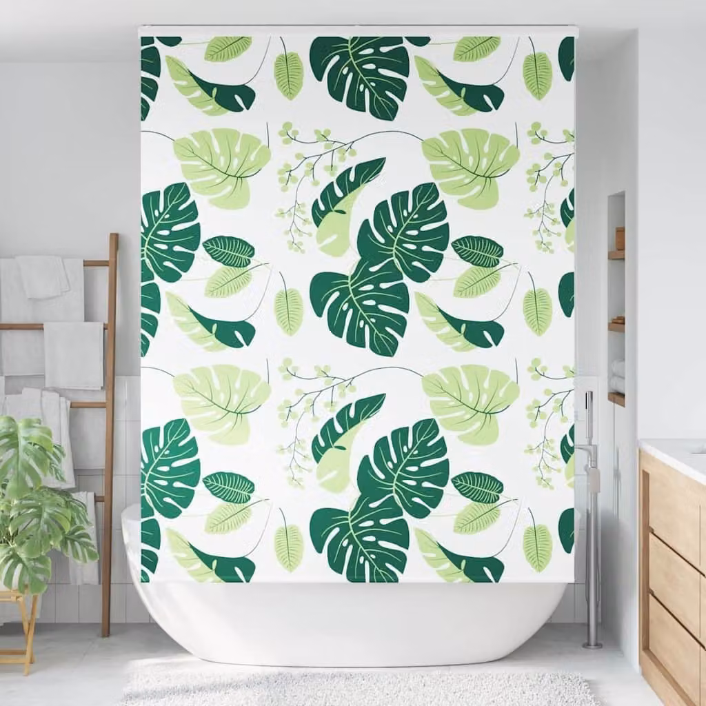 Tenda a Rullo Doccia Cassonetto 150x240 cm Larghezza Tessuto
