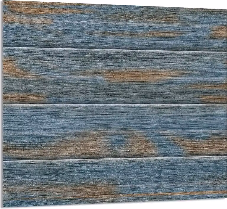 GLASPLATTE FÜR KÜCHE 65x60 Holz