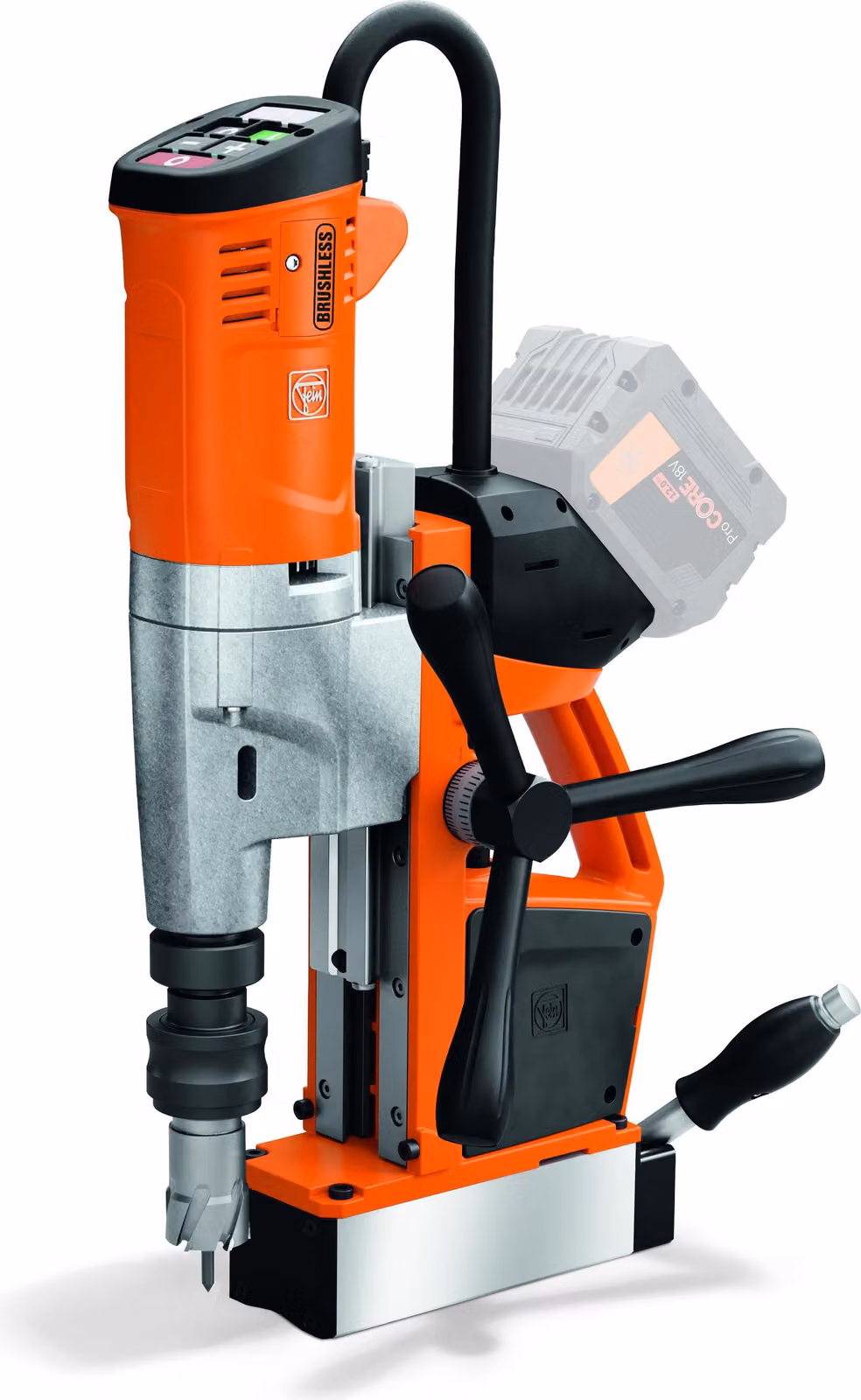 Trapano magnetico universale a batteria FEIN fino a 35 mm AKBU 35 PMQ AS | 71700361000