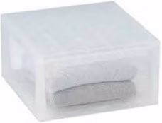 Contenitore con cassetto Terry trasparente da 23 Lt