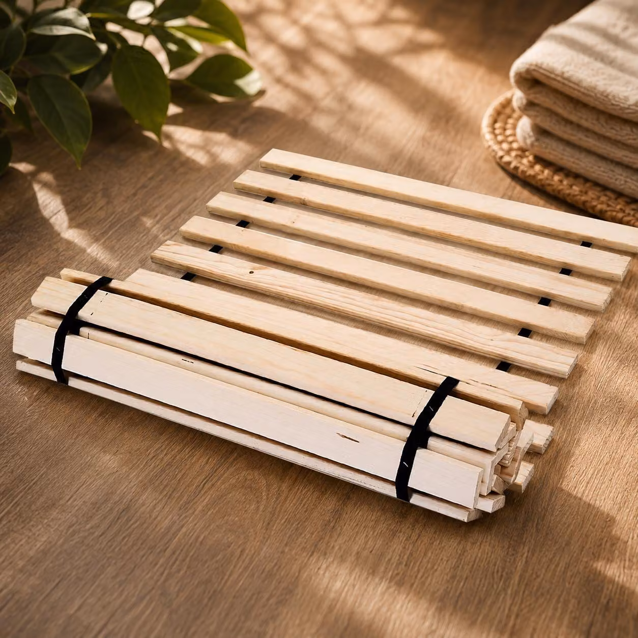 Best For You Rete a doghe 70x140 composta da 10 doghe in legno massiccio robuste Adatta a tutti i materassi