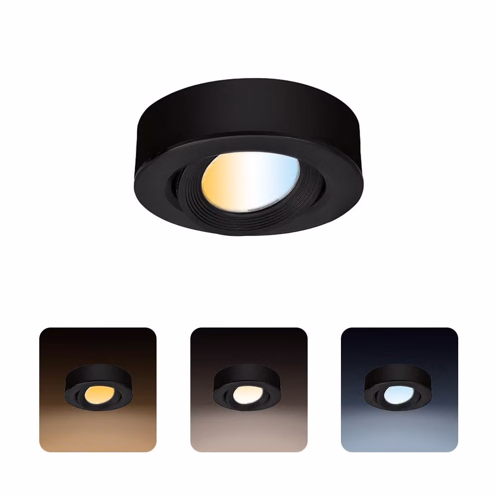 Faretto LED da incasso 5 W 450 lm IP20 3CCT rotondo nero NORA PRO/S HOROZ