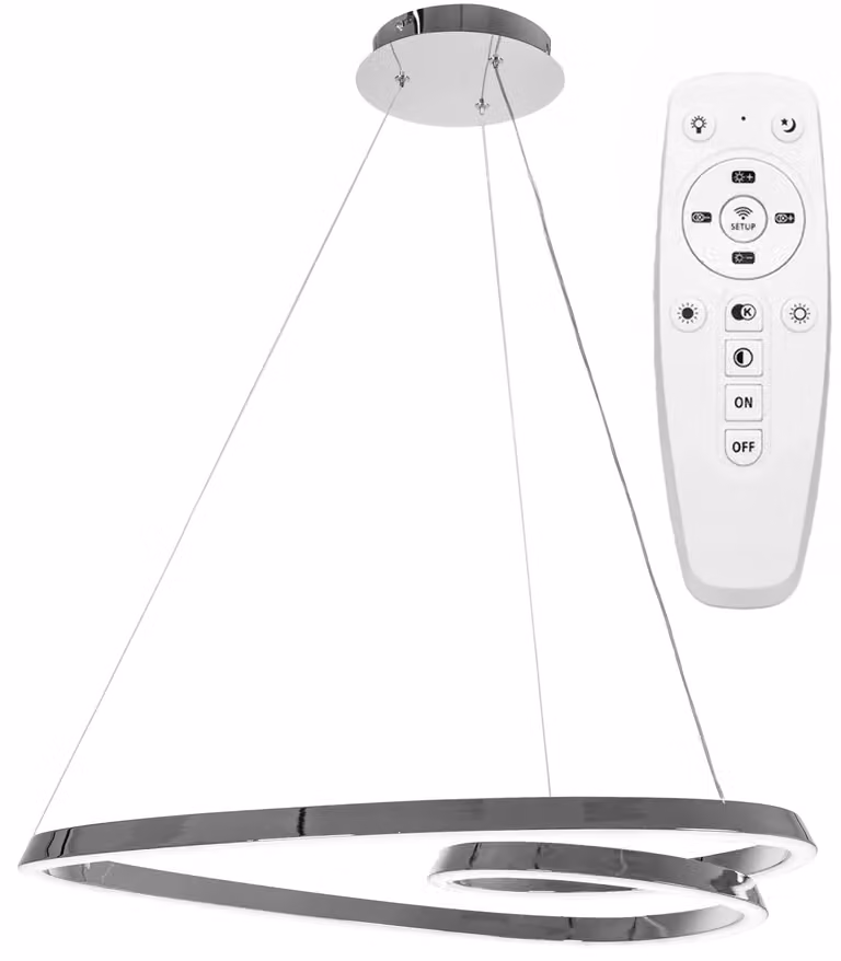 Lampada tooLight Led App798-Cp Loop Chrome