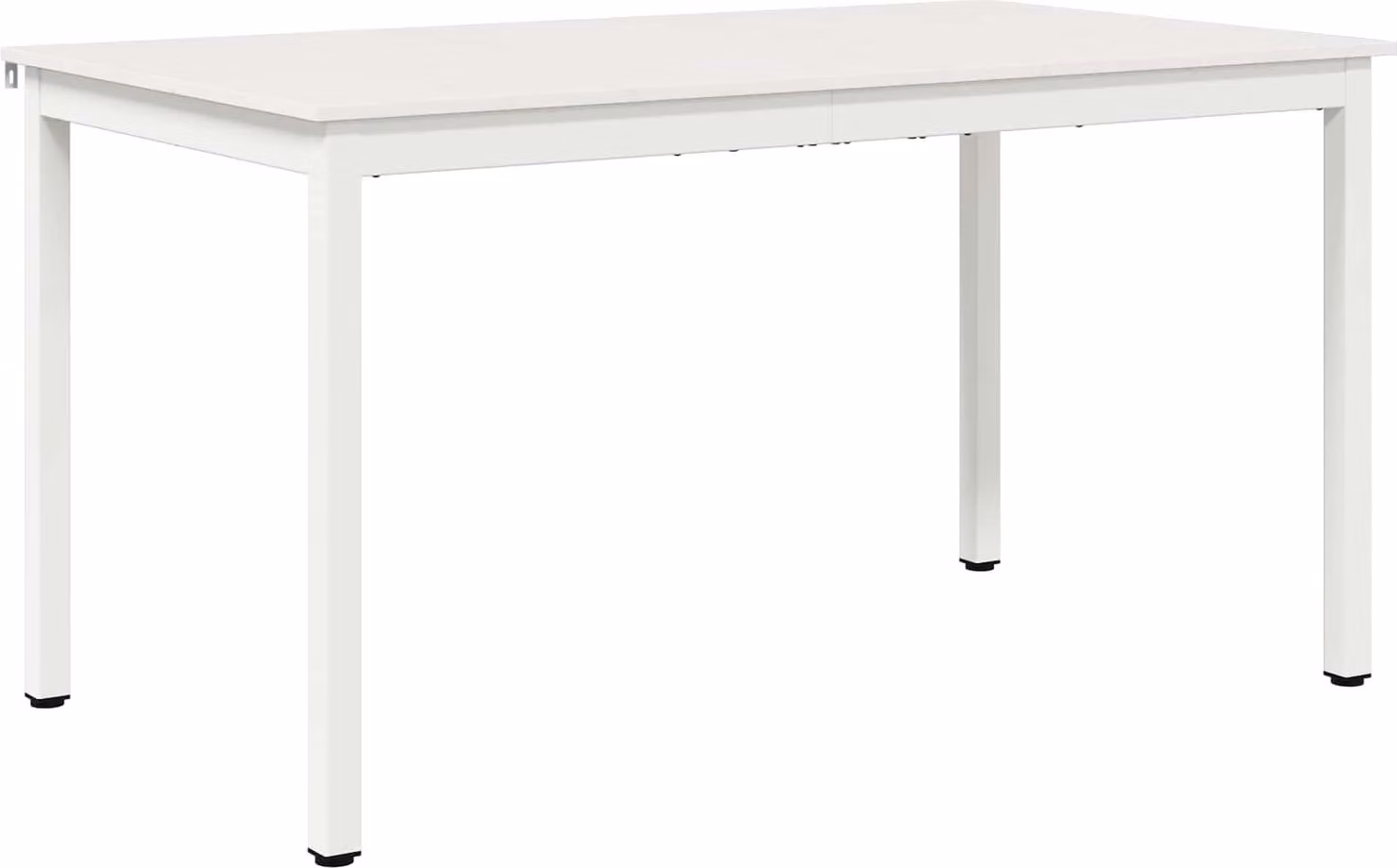 Tavolo da pranzo SYFAX™ bianco 140 x 80 x 75 cm in legno di pino massiccio