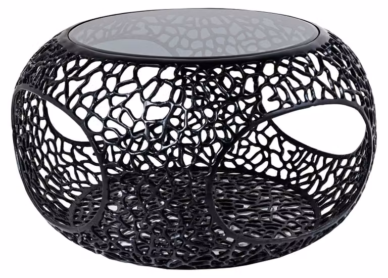 Tavolino da salotto 75 cm in vetro, design moderno per il soggiorno. ACQUISTA ORA