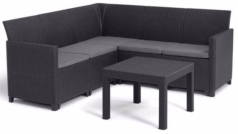 KETER Marie 5 Set angolare Grafite 252710