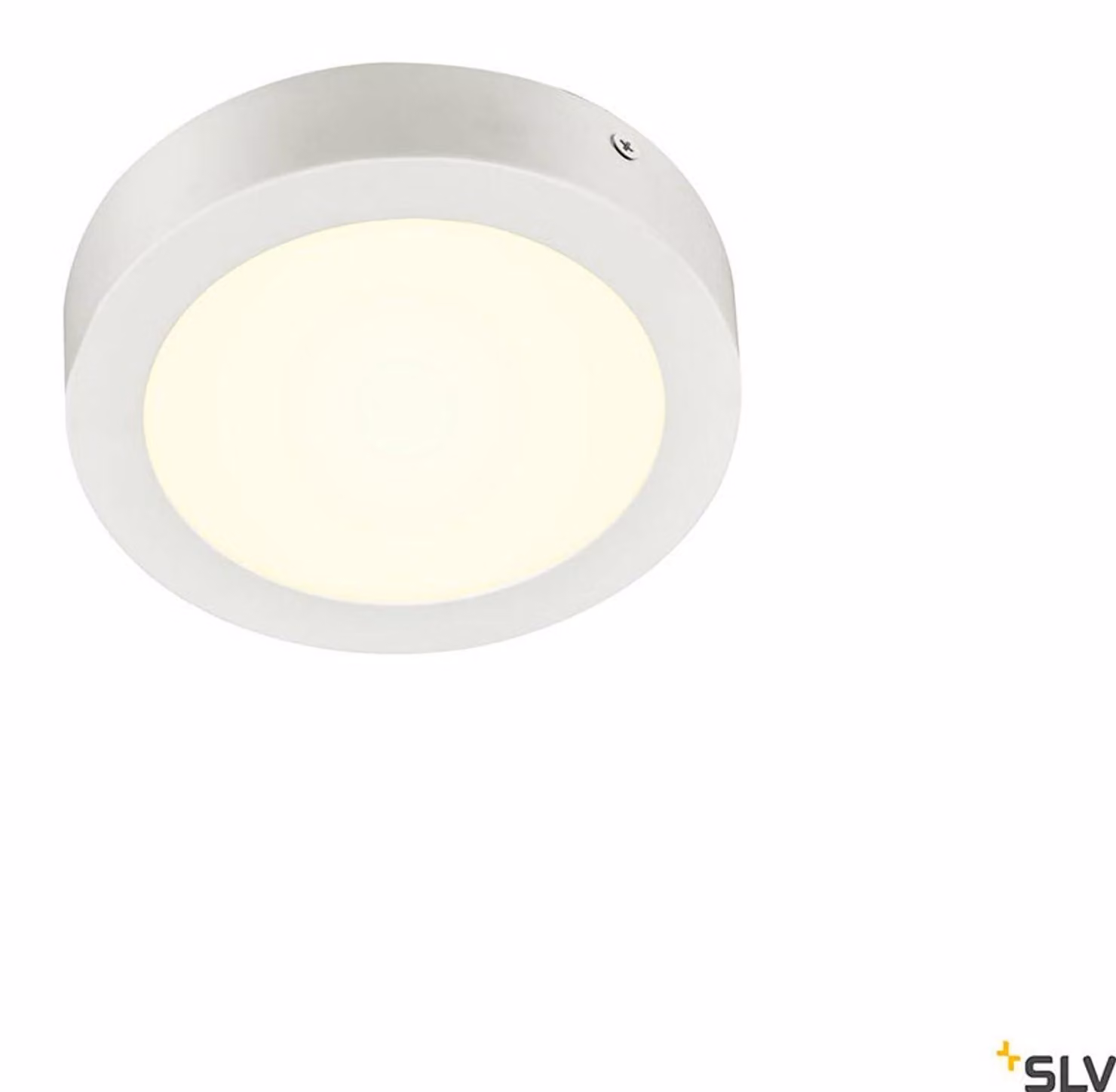 SLV Senser, lampada a LED da parete e da soffitto a montaggio a filo Ø 16,5 cm