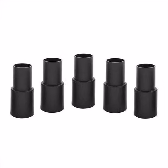 Kit di tubi per la pulizia - Set di adattatori - Nero - 5 pezzi - Per adattatori da 32-35 mm - Include componenti di conversione