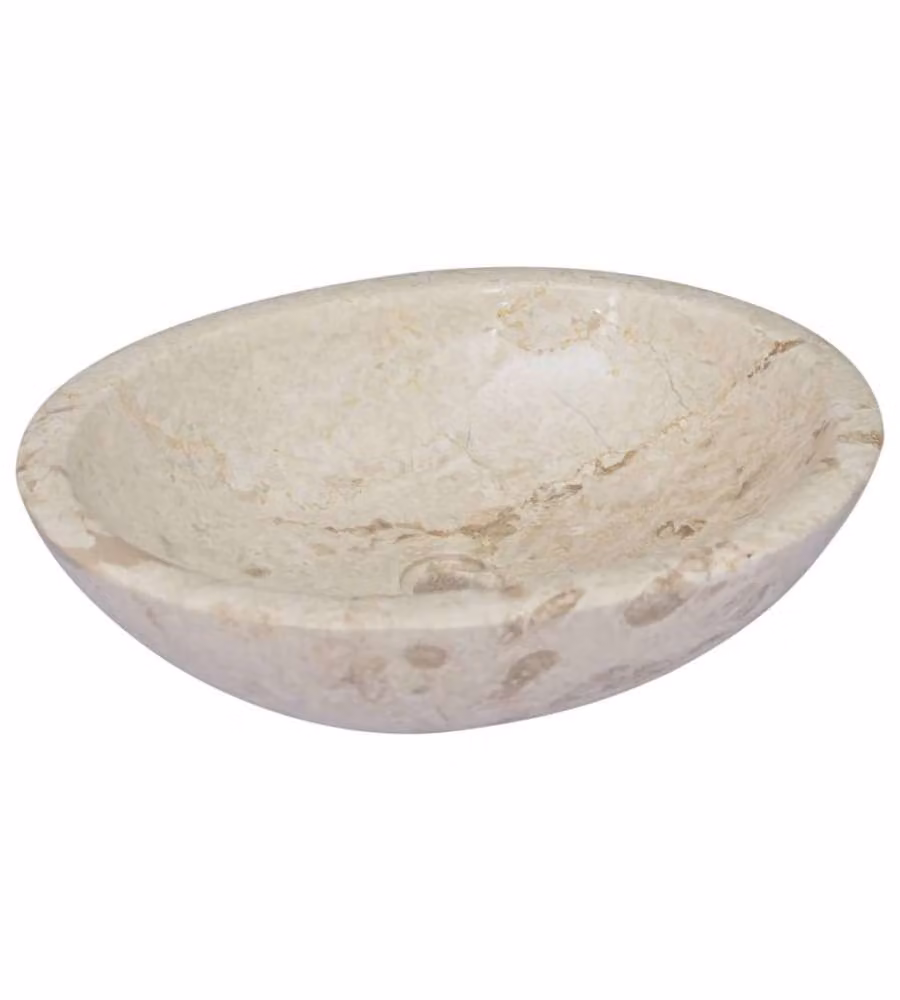 Lavandino Crema 53x40x15 cm in Marmo