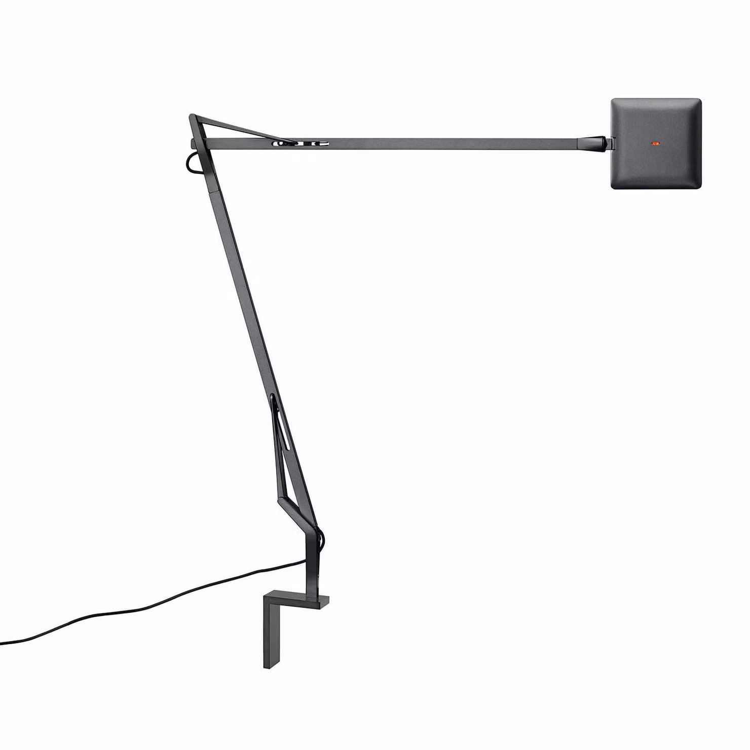 Flos - Kelvin Edge Wall support - Lampada da parete o soffitto - Titanio