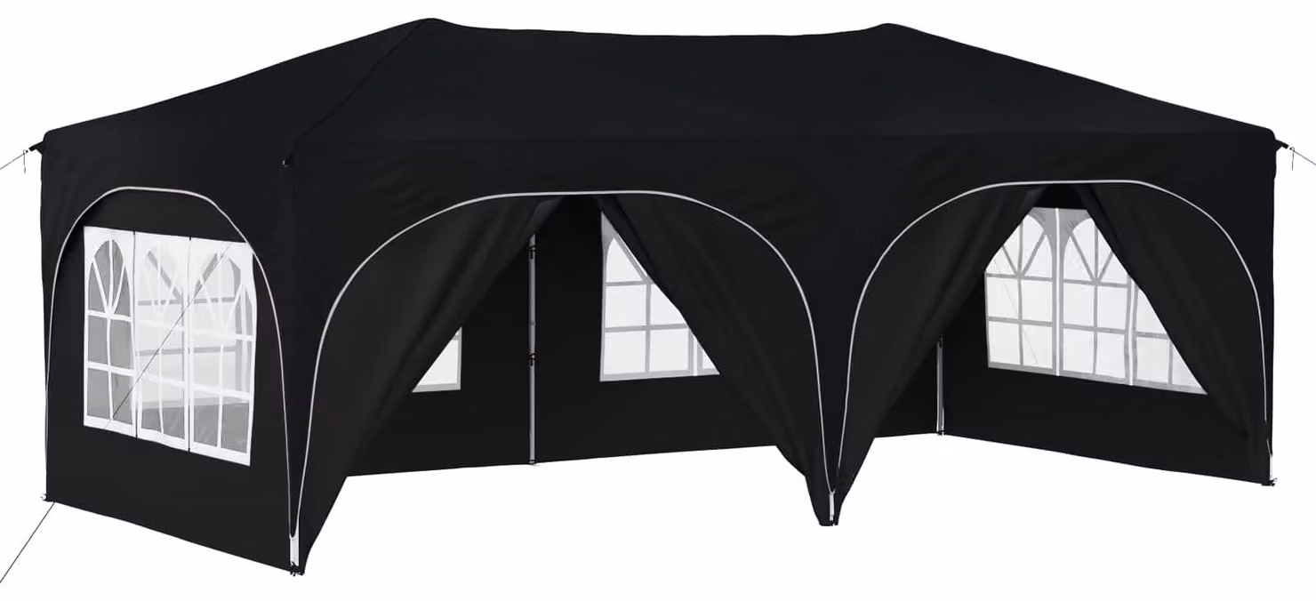 Tenda per feste a pop-up 575 x 288 x 245 cm Antracite