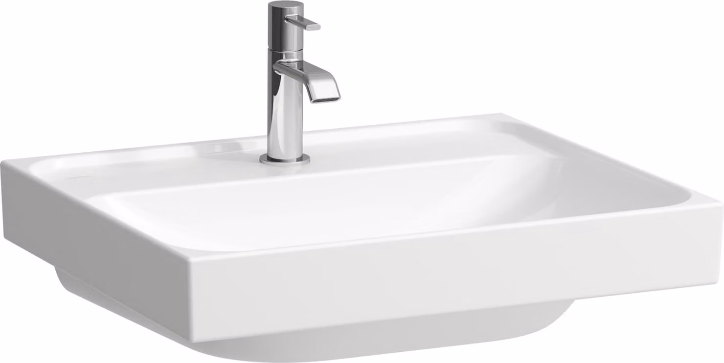 LAUFEN MEDA lavabo à poser, poli, 550x460mm, 1 trou pour robinet, sans trop-plein, H8161120001111, H8161120001111