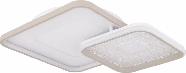 Plafoniere a LED, dimmerabili, CCT, telecomando, L 50 cm