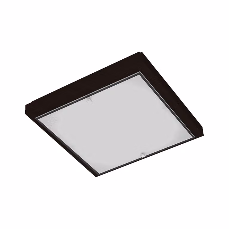 Plafoniera ZORBA 172 1xE27/40W, wengé L: 242, L: 70, H: 242, attacco E27, dimmerabile