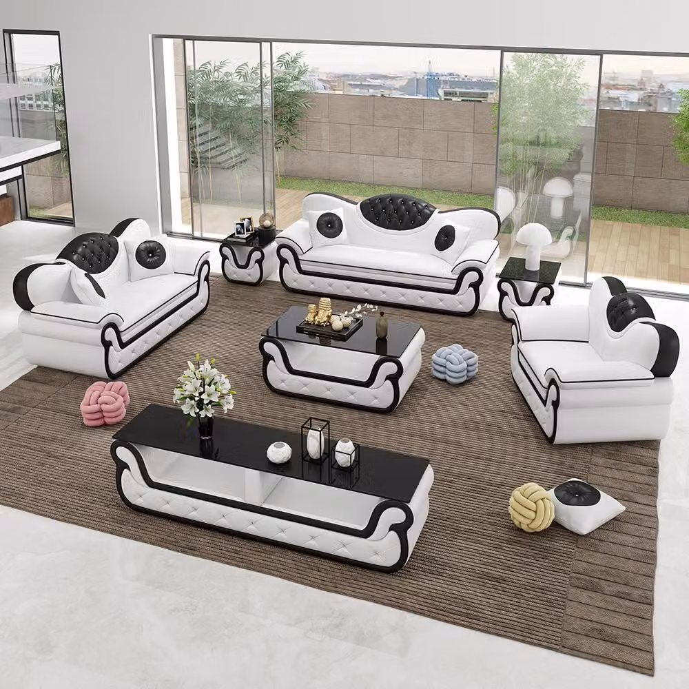 Sofagarnitur 3+1+1 Sitzer Sofas Couch Polster Garnitur Moderne Couchen