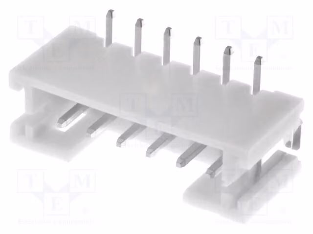 2 connettori maschio, tipo PIN, 6 pin, 2 mm, PH, 100V, per montaggio su circuito stampato, 2A, modello B6B-PH-SM4-TB, marca Signteckve