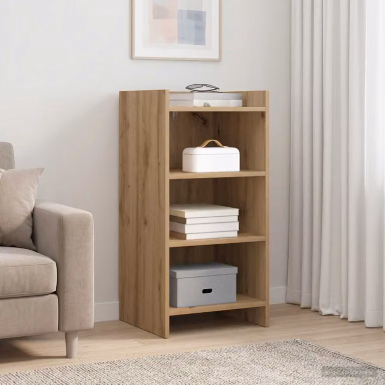 Credenza moderna vidaXL in rovere marrone L/P/H: 40 x 36 x 80 cm
