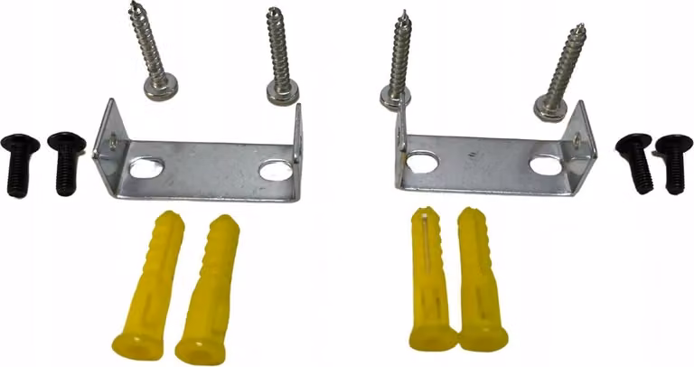 Set di montaggio per lampade e apparecchi a parete