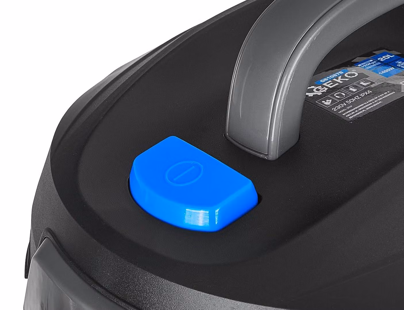 GEKO Aspirapolvere e pulitore a vapore multifunzione, 1400 W, 20 litri (acciaio inossidabile), modello G81087B