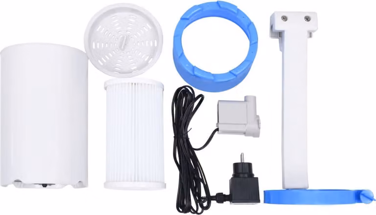 Skimmer Sospeso Piscina e Pompa Combinata con Adattatore 16 cm