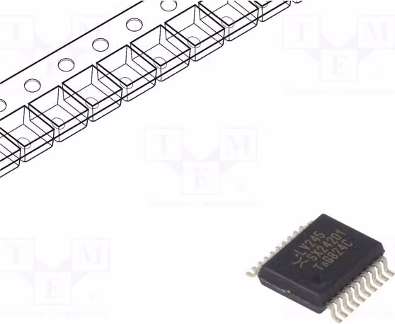 3 canali: 8 74LV245DB.118, trasmettitore, driver, 3 modalità, tecnologia SMD (montaggio superficiale)