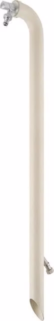 Fontana da Giardino a Cannuccia con Rubinetto Belfer 42/CN Avorio/Beige in Metallo e Acciaio