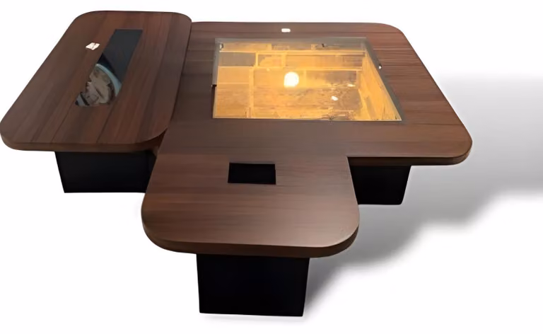 Wohnzimmertisch Set Couchtisch Exklusiv Holz Moderne Luxus Möbel 3tlg