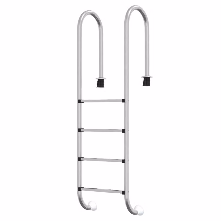 Scala per Piscina 54x38x184,5 cm Acciaio Inox 304