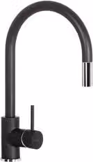 Miscelatore per lavello con doccetta estraibile Schock colore nero opaco SXSTAR13
