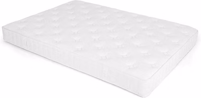 Materasso Ibrido Singolo Costway in Schiuma e Molle a Sacchetto, Colore Bianco, L/P/H: 140 x 200 x 20 cm