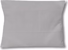 Federa per guanciale da carrozzina Italbaby in cotone colore grigio, L/P: 30 x 20 cm