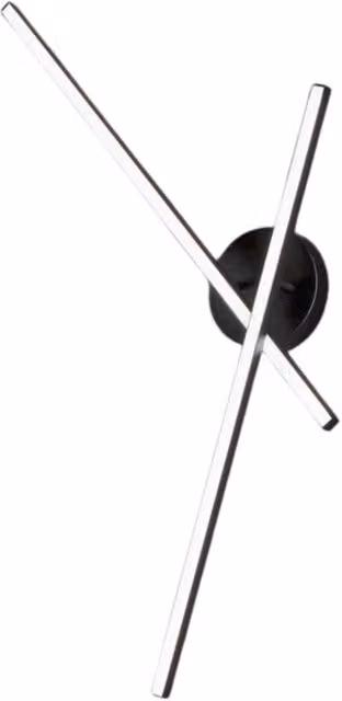 Plafoniera Moderna Syncro Alluminio Nero Led 29W Dimmerabile Ip20