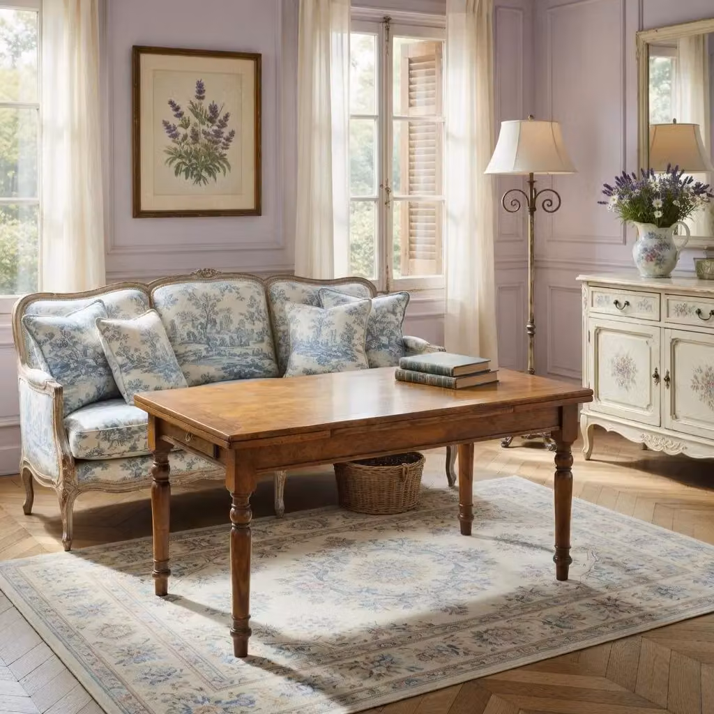 Tavolo allungabile in legno massello di noce Mobili 2G L/P/H: 160 x 85 x 78 cm – 2
