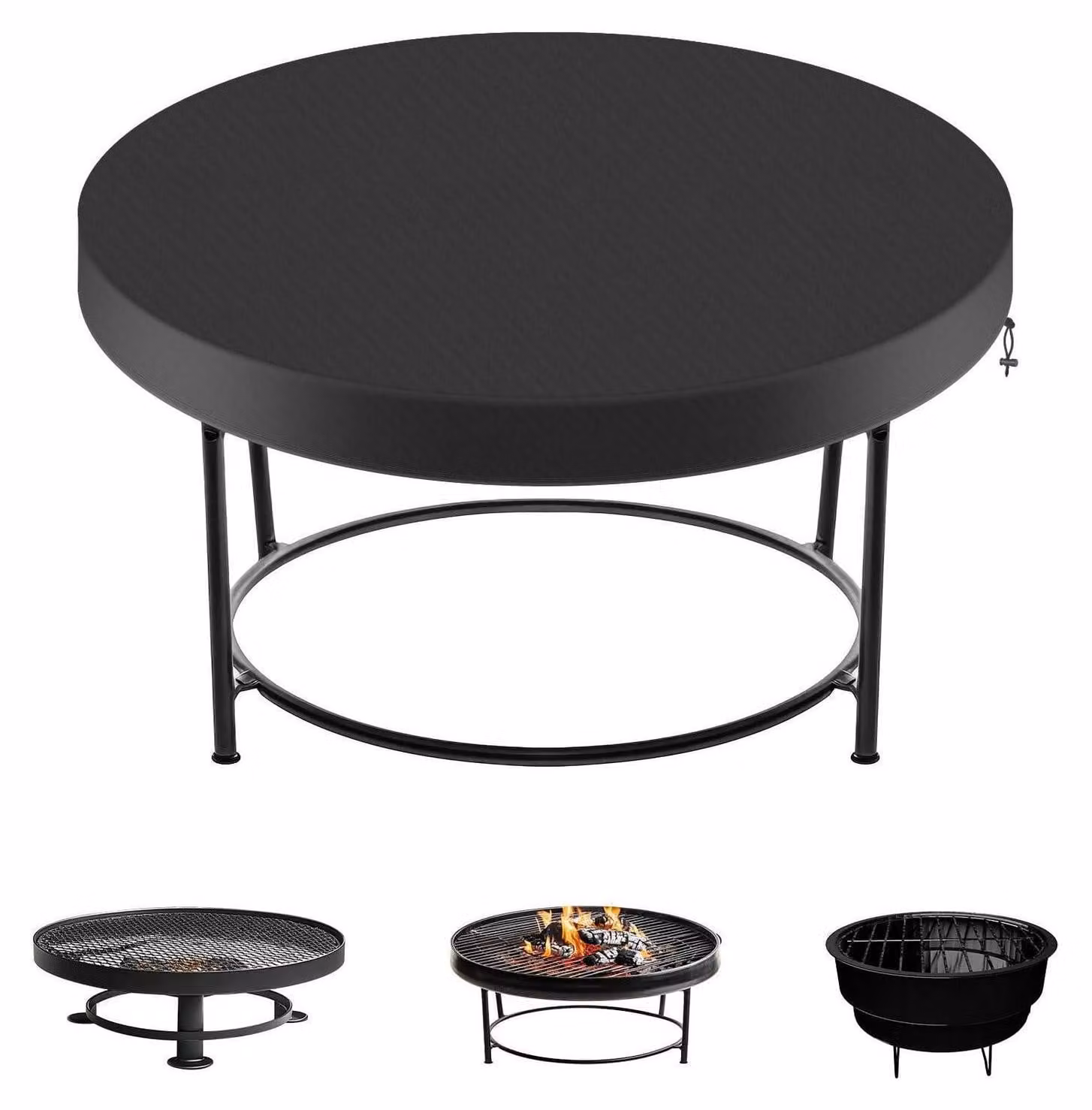 Copertura impermeabile per barbecue, realizzata in tessuto Oxford 420D, resistente agli strappi e adatta per barbecue a gas, ideale per balconi, dimensioni 100 cm